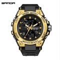 2019 New SANDA 739 Sports Men's Watches Top Brand Luxury Military Quartz Watch Men Waterproof Clock relogio masculino